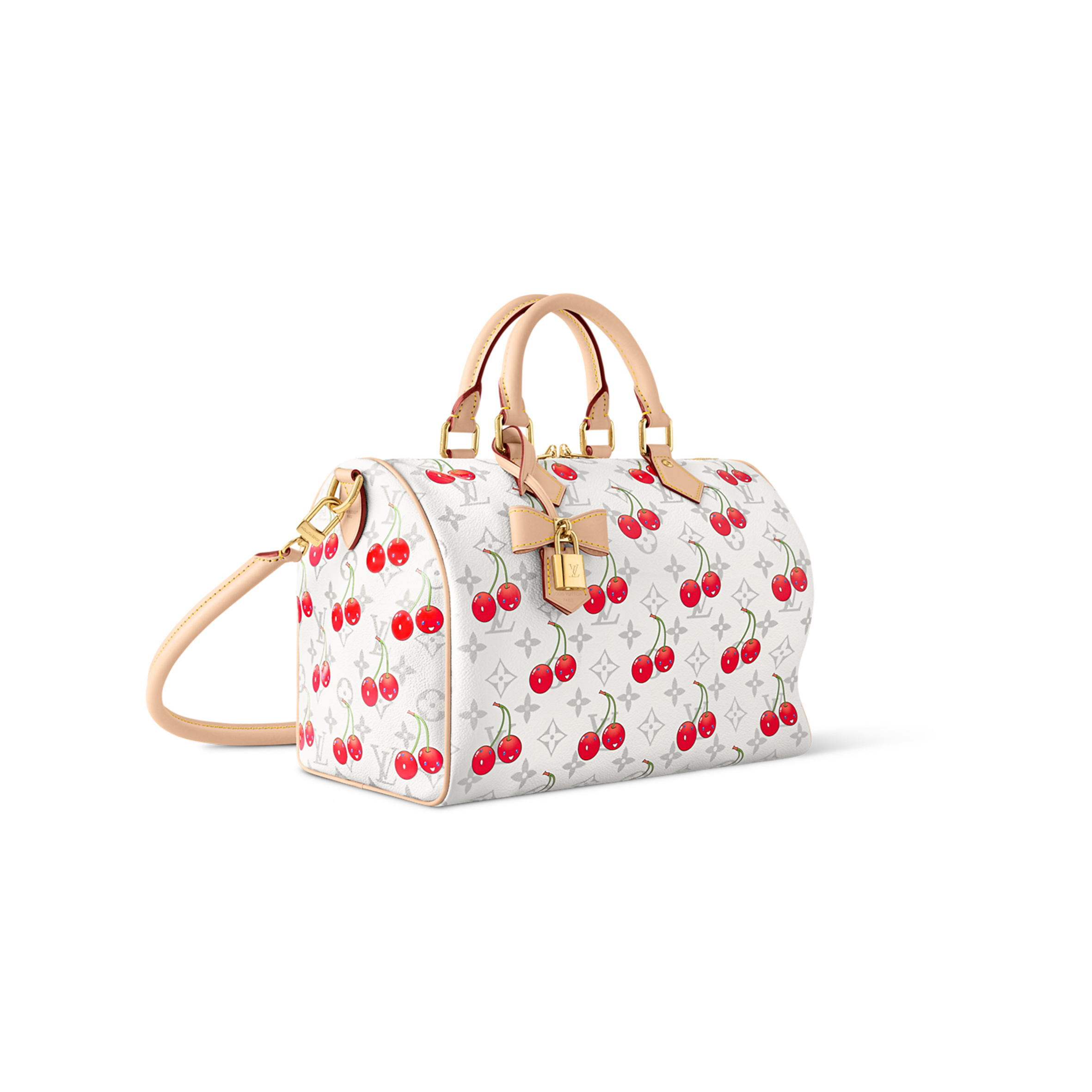 LOUIS VUITTON MURAKAMI LV X TM SPEEDY SOFT BANDOULIÈRE 30 M14238 (30*21*17cm)